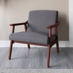 Gray Armchair 