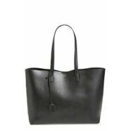 Black Leather Tote Bag
